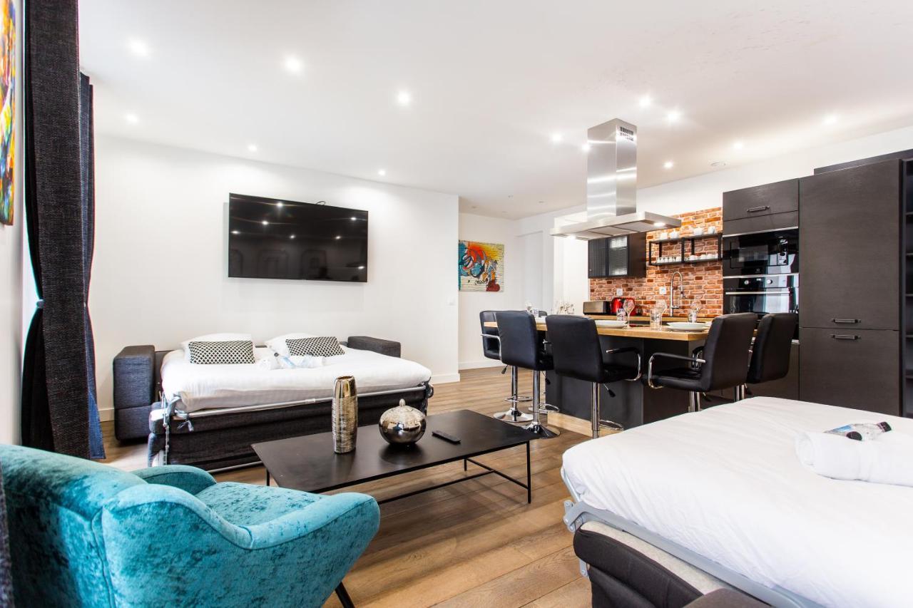 Bastille/Le Marais-Luxurious 3 Rooms Flat باريس المظهر الخارجي الصورة